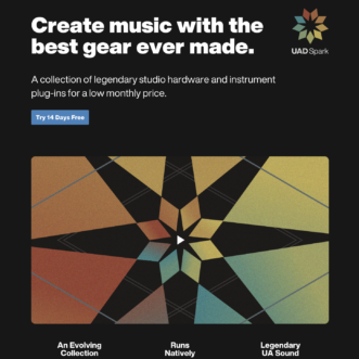 Universal Audio Spark: UA plug-ins without the interface!